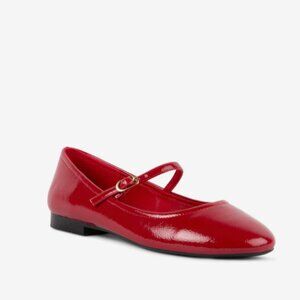 Steve Madden Red Ballet Flats